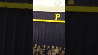 Cameron’s preschool Christmas concert 2017 at PES