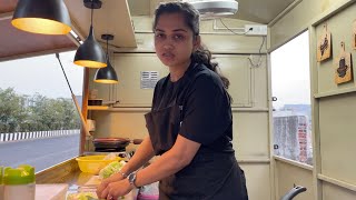 Nidhi Serves Paneer Sub Sandwich in Surat | Street Food