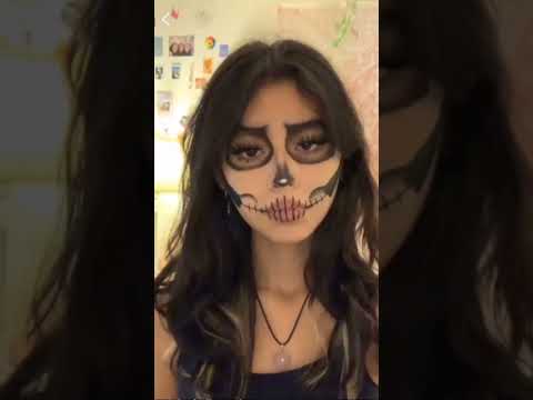 макияж на хеллуин - YouTube