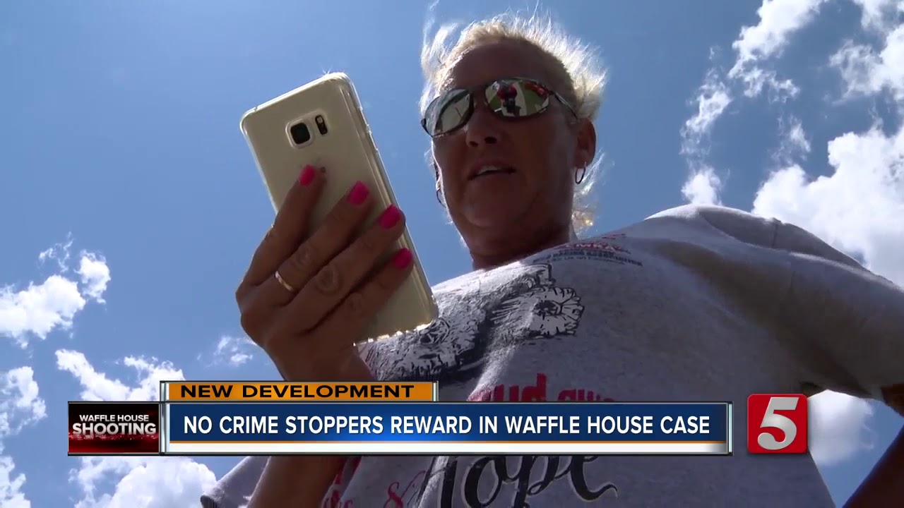 No Crime Stoppers Reward Given In Waffle House Case