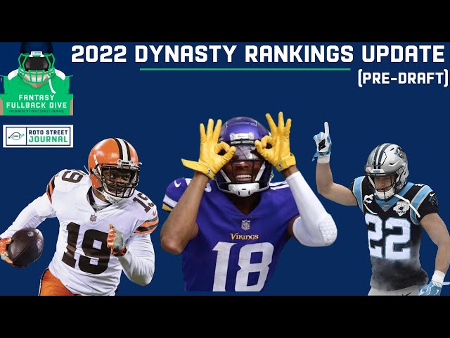 dynasty nfl rankings 2022