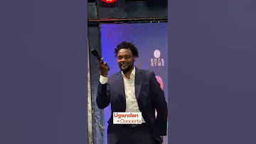 UgandanMusic Singer JamalWasswa Performs His Hit Single Ononsonyiwa Live At ComedyStoreUganda 