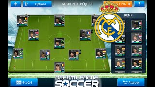 How to create Real Madrid team with DLS 19 team 2020/2021 latest team