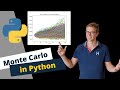 Monte carlo simulation of a stock portfolio with python