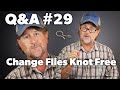 Q&A | #29 - Changing Flies WITHOUT Using Knots / Cutting YOUR Leader! (A Fast Alternative)