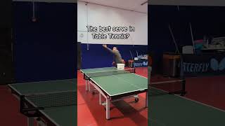 Unbelievable Table Tennis Serve Is This The Best In Ping Pong?