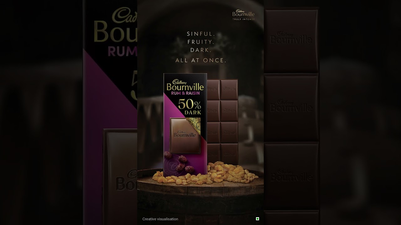 New Cadbury Bournville Rum and Raisin #TrulyIntense