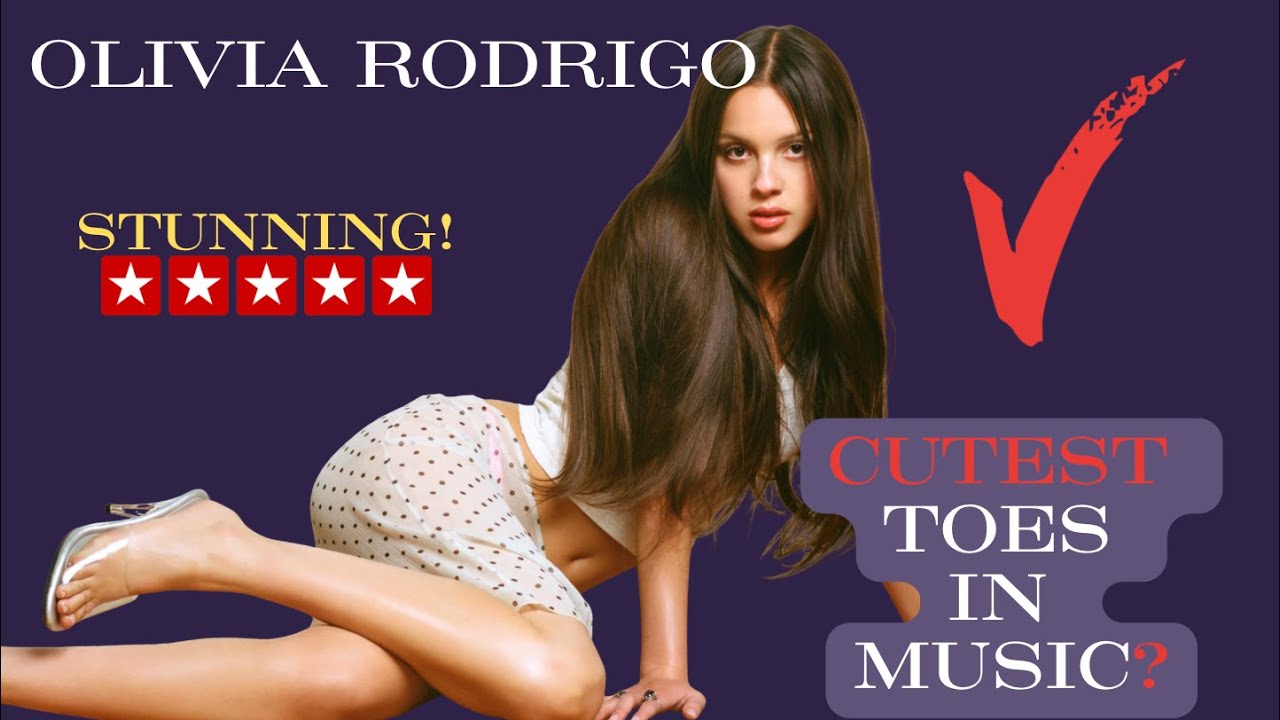 У Оливии Родриго самые милые пальчики на ногах в музыке? Милые пальчики на ногах подтверждены.