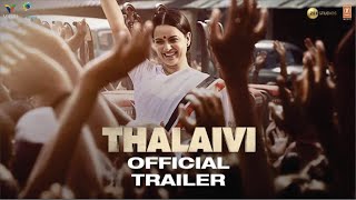 Thalaivi   Trailer In Hindi  Review  Kangana Ranaut  Arvind Swamy  Vijay  23rd April