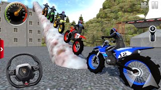 Juego de Motos - Extreme Dirt Bike Stunt Racing SImulator - Offroad Outlaws Android / IOS Gameplays