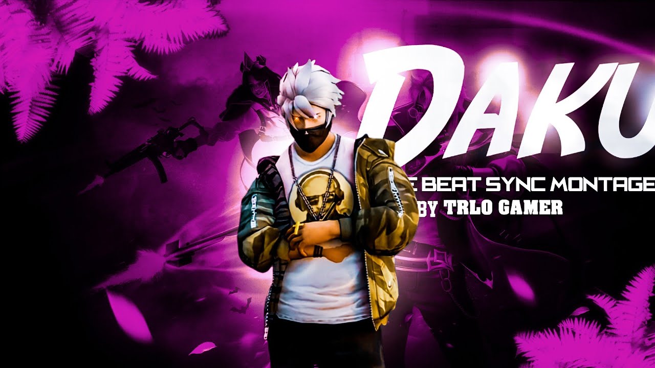 Daku Free Fire Tik Tok Remix Montage || Daku Song Montage || By @TRLO GM