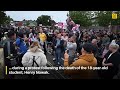 ‘WHITE LIVES MATTER!’ | Protestors CROWD police station as SIX MORE charged over Henry Nowak CLASH