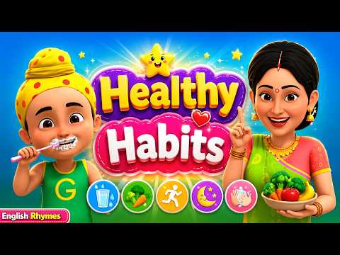 Brush Your Teeth, If You're Happy & More Healthy Habits Rhymes | Taarak Mehta Ka Ooltah Chashmah