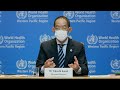 Regional Director's remarks at the virtual press conference on 7 April 2022