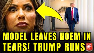Famous 🚨Trump HIDES As TOP MODEL Just TOLD ALL On Kristi Noem's HUSBAND Profile