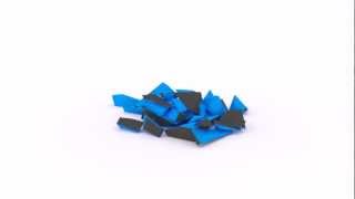 Cube shatter in blender