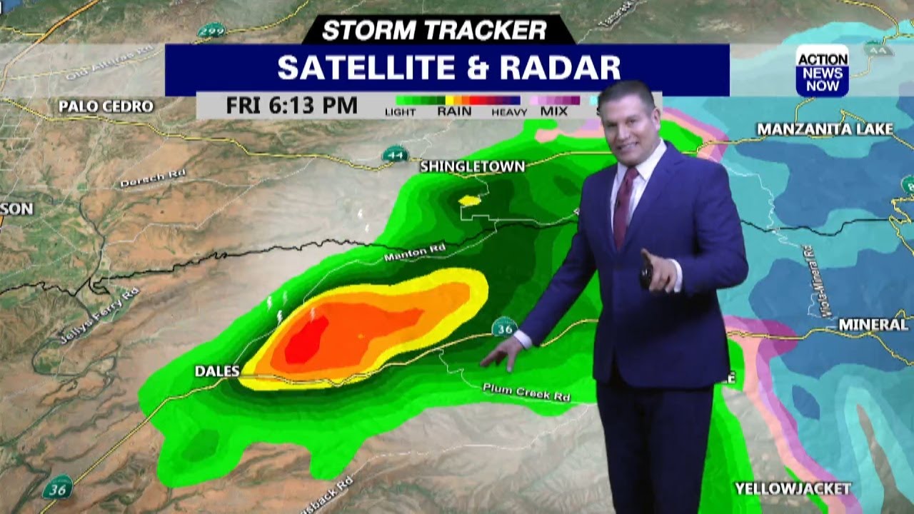 Tornado confirmed in Tehama County by National Weather Service - YouTube