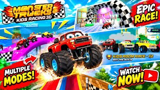 Monster Trucks Kids Racing 3D 🚙💨 | Epic Monster Truck Race & Crazy Jumps!#MonsterTrucks #MonsterTruc screenshot 3