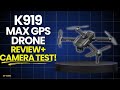 K919 MAX GPS Drone Review + Camera Test: Sharp Results