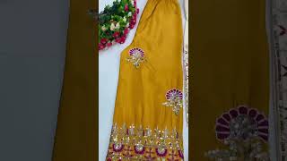 #shorts embroidery dress material online I embroidered salwar suit material I pakistani suit design