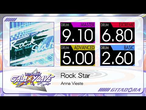 【GITADORA】 Rock Star (MASTER ~ BASIC) Drum