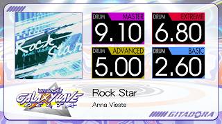 【GITADORA】 Rock Star (MASTER ~ BASIC) Drum