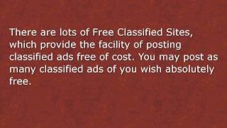 Free Classified Sites
