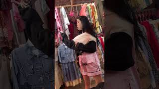 Market Traditional Indonesian fashion localbrand outfit