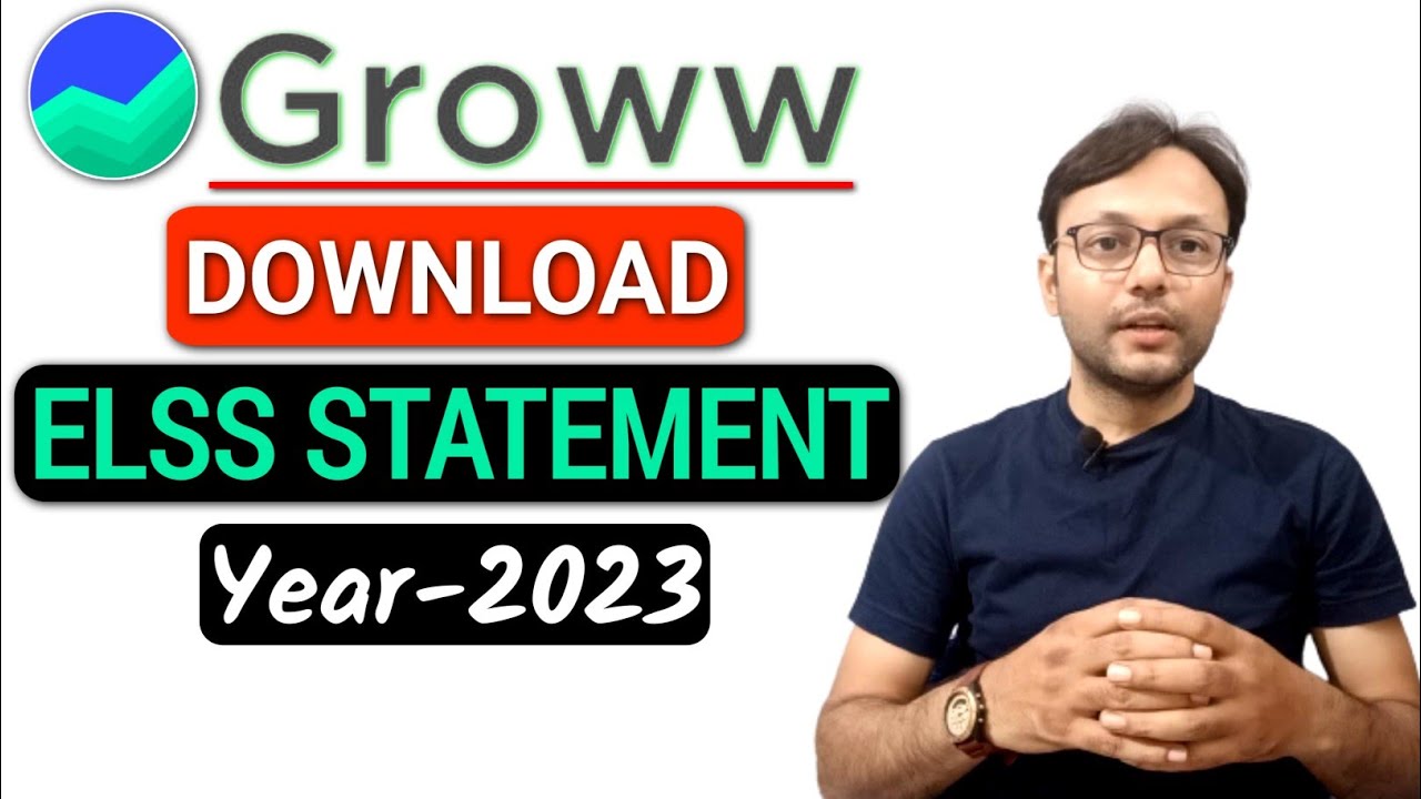 ELSS Statement Groww में ऐसे Download करें,Download ELSS Statement in