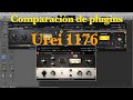 ✅  Comparación de plugins de Urei 1176. UAD- Arturia- Antelope- Overloud