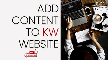 Adding Content to Your KW Website
