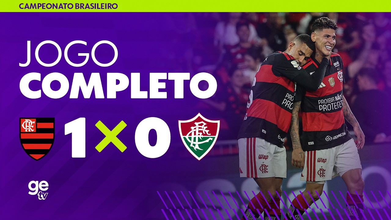 JOGO COMPLETO: FLAMENGO X FLUMINENSE | BRASILEIRÃO 2026 | ge tv