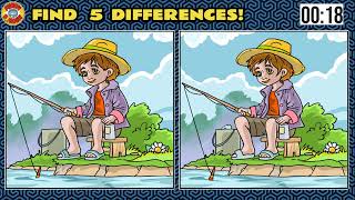 Find five differences,Spot The Difference #173