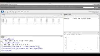 Making Scatterplots from Data in R