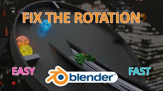 Animate Rotation on a Tilted Object (Local Axis Rotation) in Blender - 2022