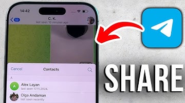 How to Share Telegram Contacts via QR Code on iPhone