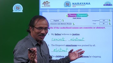 22ND JUL PAN INDIA CLASS IV ENGLISH ASSIGNMENT 9 KEY