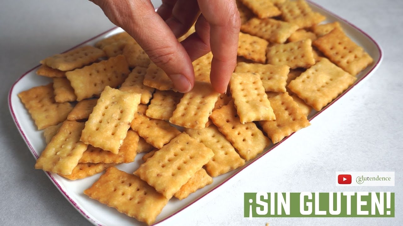 REGAÑÁS SIN GLUTEN y sin levadura: Los cracker sin gluten de aceite de oliva.