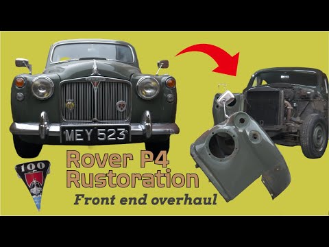 Classic Restoration - Rover P4 '100' - Prep for Front end + Suspension ...