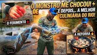 LEVEI 1500 VOLTS DE UM PORAQUÊ E COZINHEI ELE! (Olha minha mão)