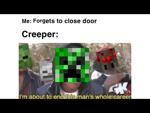 Memes %Minecraft When Minecraft is Messed Up 3 mi de visualizações - há 2  semanas 104mil