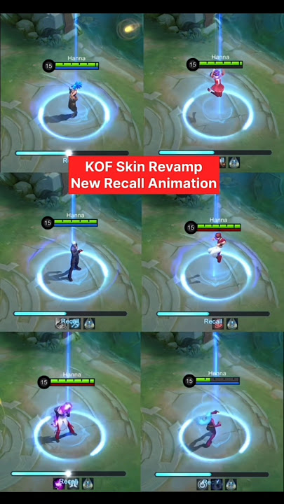 KOF skin revamp new recall animation (sc:@hannachanml)
