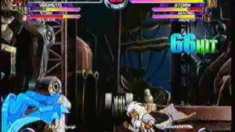 MvC2 Online (360): Eddie Ryugi (MSP) vs Brett (MSS) 1 .:11.14.09:.