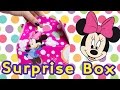 Minnie Mouse Surprise Box Minnie Mouse Surprise Eggs Minnie Mouse Bowtique Disney Toy Videos
