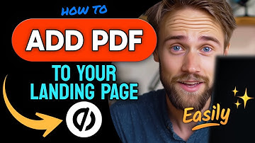How to ADD A PDF to Your Unbounce Landing Page (Step by Step) 2025