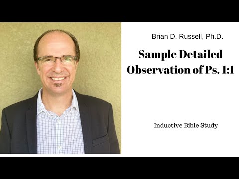 Sample Detailed Observation