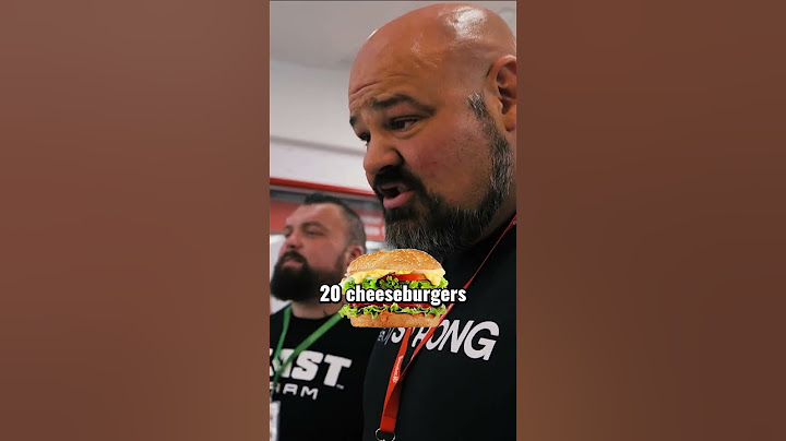 Eddie Hall Brian Shaw Order IN N OUT #eddiehall