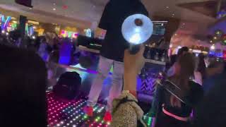 BTS Army fanchants My Universe at Las Vegas Luxor bar