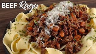 Finding the BEST way to cook Beef Ragu?