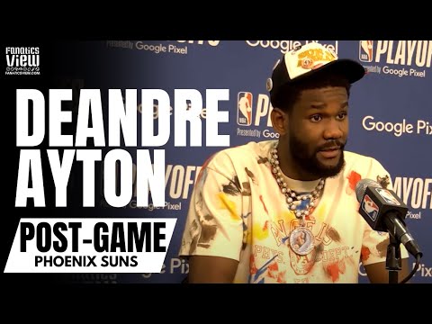 Deandre Ayton Reacts to Phoenix Suns Blowout vs. Dallas & Expecting Desperate Mavs in Game 6